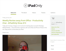 Tablet Screenshot of ipadonly.com